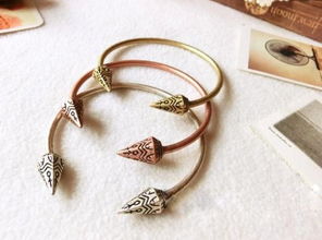 女人飾界 復古朋克個性手鐲，歐美時尚批發首選